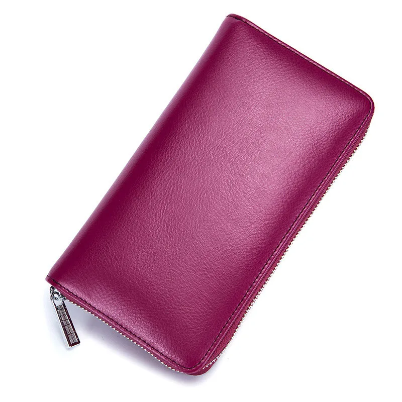Novo modno oblikovanje ženske denarnice pravega usnja denarnice femal usnjeni torbici športna sklopka Kreditne Kartice Torbe Barve