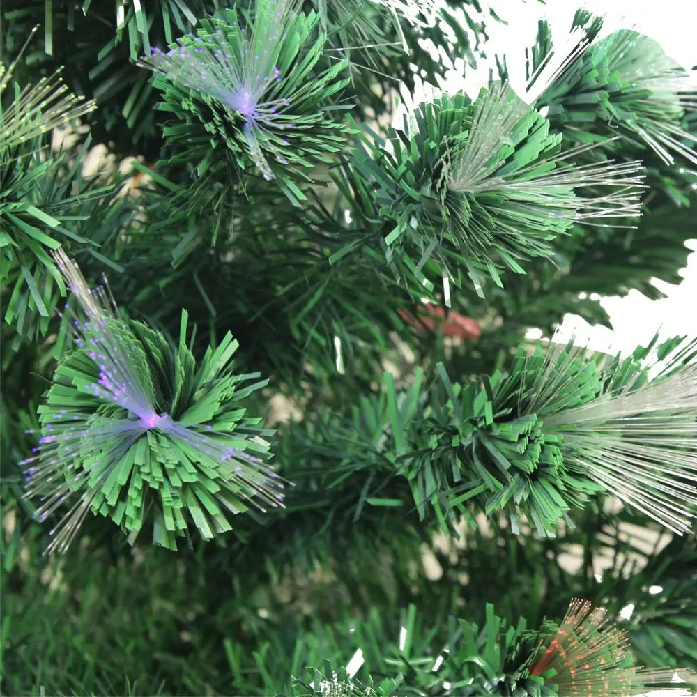Novo novo Leto umetno Božično drevo jelka borovih vse barve z LED in svjetlovodni svetlobe veje star 90/120/150 180/210