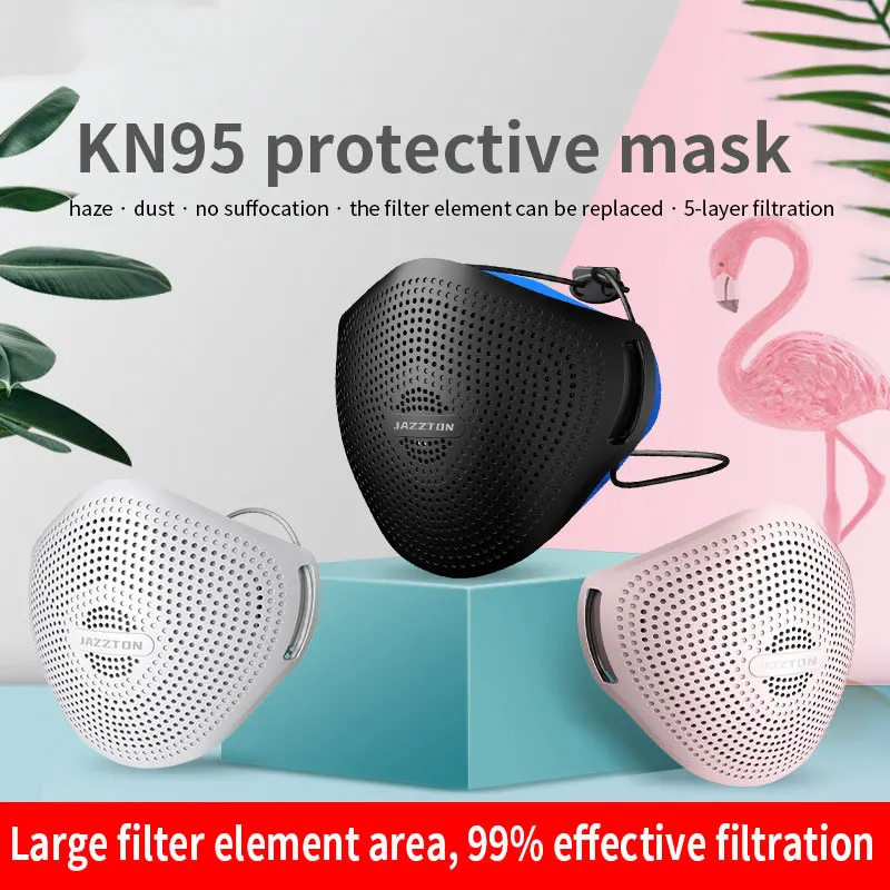 NOVO Silikonsko Masko Unisex PM2.5 Zaščitni Obraz Filter za Masko, Usta, Nos Prekini-vnesite Masko Proti prahu Maske Zamenljive PM046