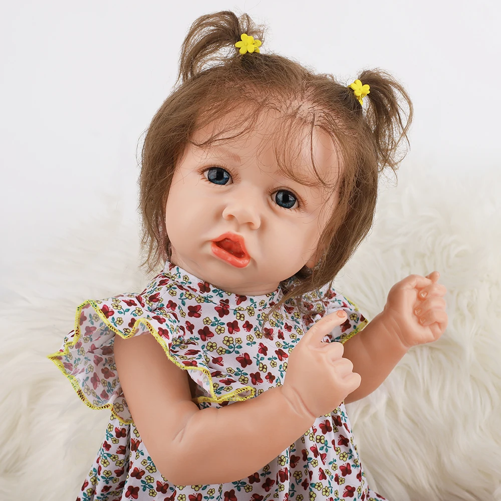 Novo silikonsko prerojeni lutke otroka Realne Prerojeni Lutke Otroka Silikonski Mehko Otroci Božično Darilo Najboljše Playmates