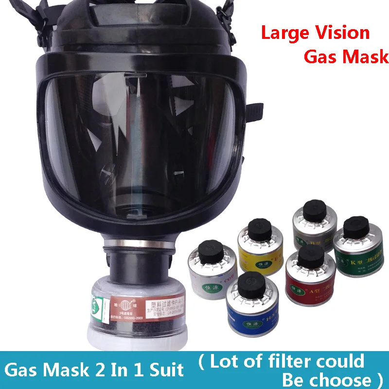 Novo spray barva respirator, široko vidno polje, poln obraz plinsko masko, industriji varnost v delu, poklicne zaščito, plinsko masko, resp