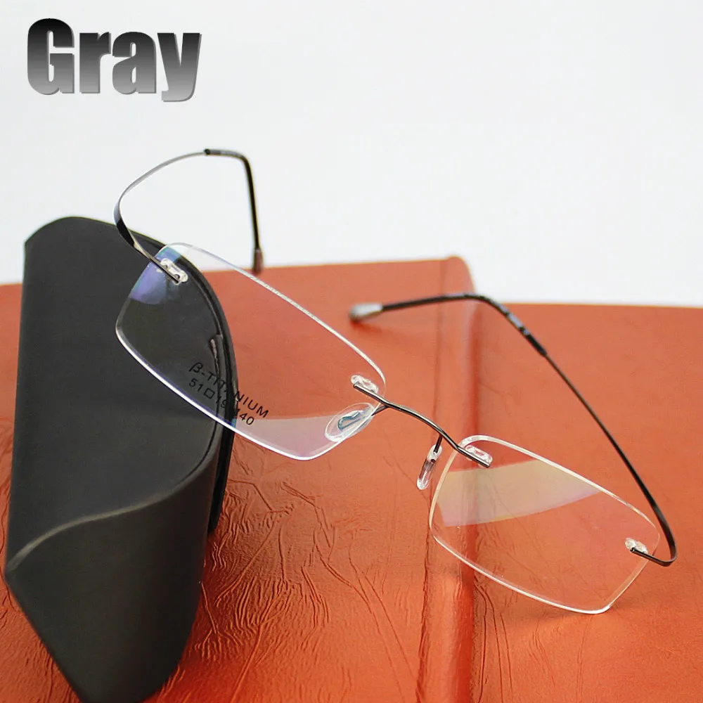 Novo Titan blagovno Znamko Očal Okvir Očala Moški ženske Z Izvirno Primeru Oculos de grau