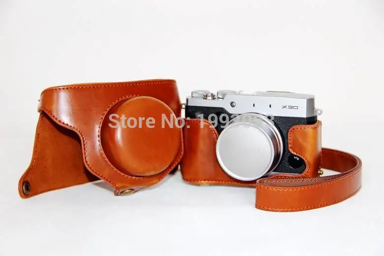 Novo Vintage Video Kamere Primeru Vrečko za Fuji Fujifilm X30 Fotoaparata Pokrov Zaščitnik Vrečko S Traku