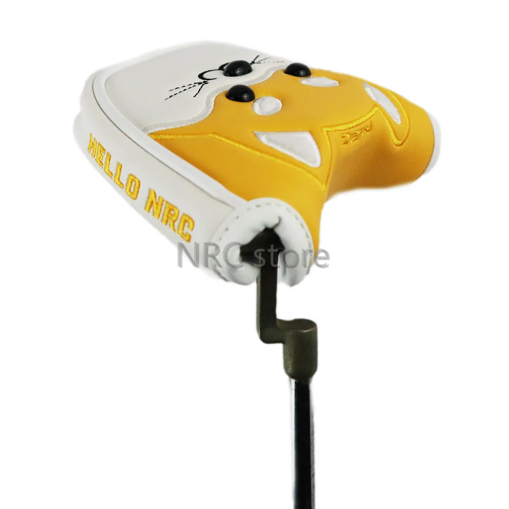 NRC Golf Mallet Čeprkati Zajema Magnetno Zapiranje Meri Headcover Sintetičnega Usnja