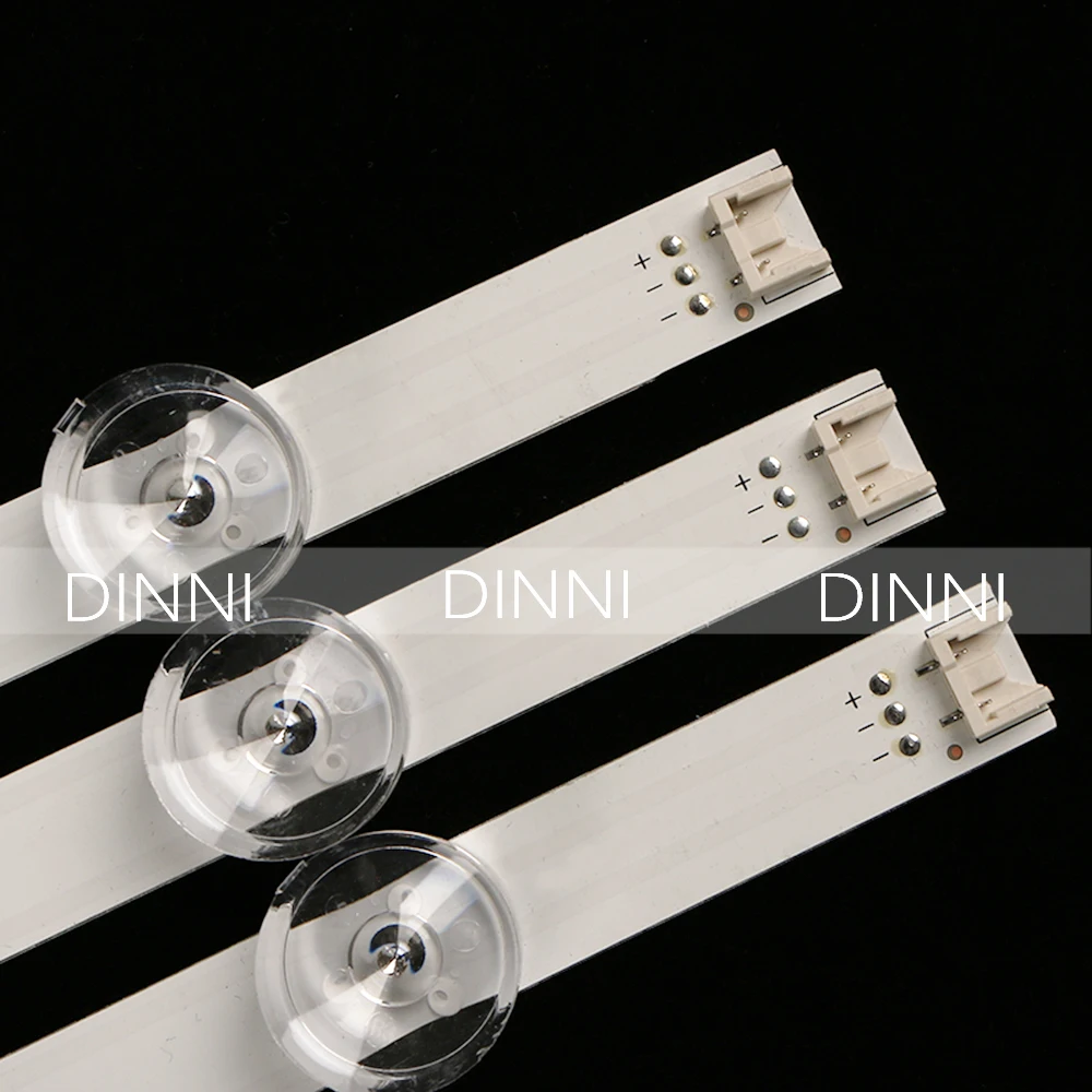 Nuevo 3 uds * 6LED 590mm tira de LED par iluminación trasera bar združljiv con LG 32LB561V UNI, zn B 32 pulgadas DRT 3,0 32 B