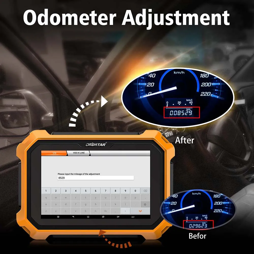OBDSTAR X300 DP PLUS X300DP Polno Različico Podporo ECU Programiranje in za Toyota Pametni Ključ Z P001