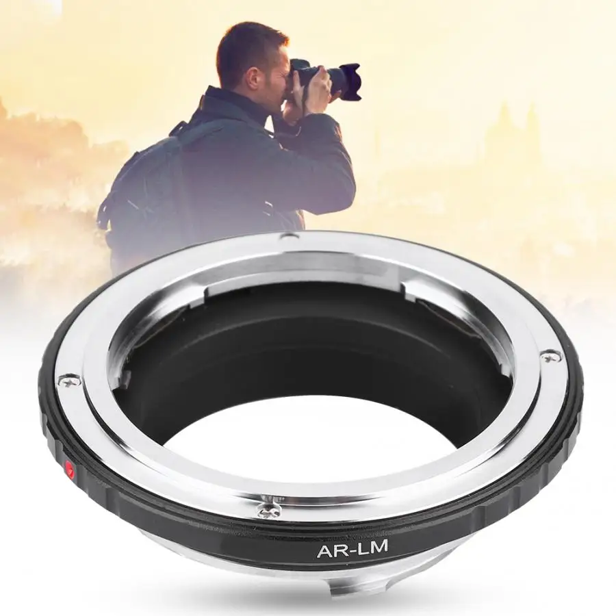 Objektiva Adapter AR-MILIMETRSKEM Fotoaparatu Adapter Ring za AR Gori Objektiv Leica M Mount Kamera Objektiv Imetnika