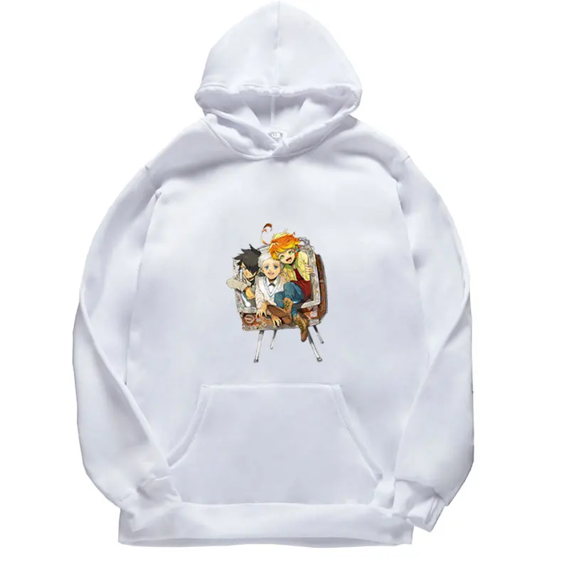 Obljubljena Neverland Šport Puloverju Hoodie Japonski Anime korejska Različica Majica Moški in Ženske Vrhovi Velikost XS-4XL