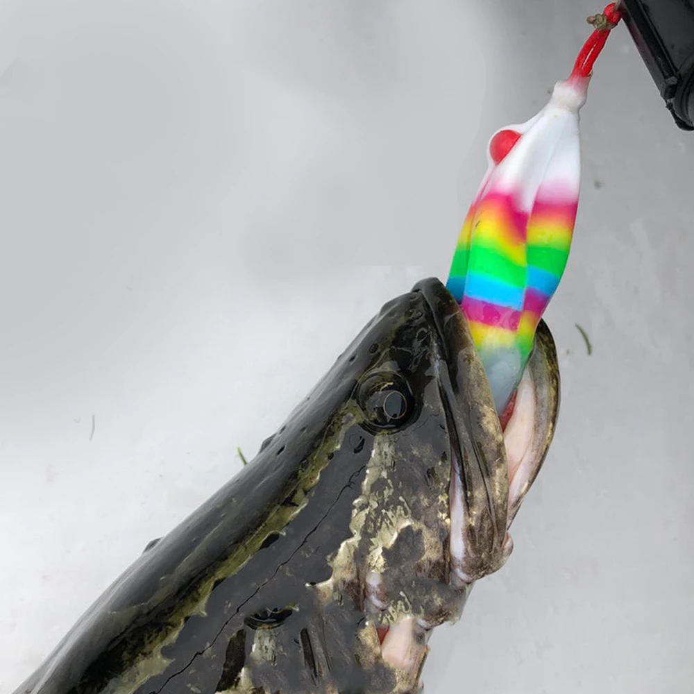OBSEDENOST Fishing lure Prirejena Velika Žaba lure 75 mm 17 g Umetno Mehke Silikonske Vabe BKK Dvojno Kljuko Škrati za Snakehead Bas