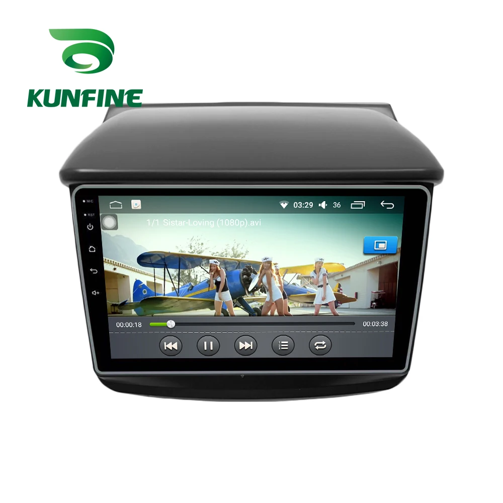 Octa Core Android 10.0 Avto DVD GPS Navigacija Multimedia Player Deckless Avtomobilski Stereo sistem za Mitsubishi Pajero sport GLS2008-16 Radio