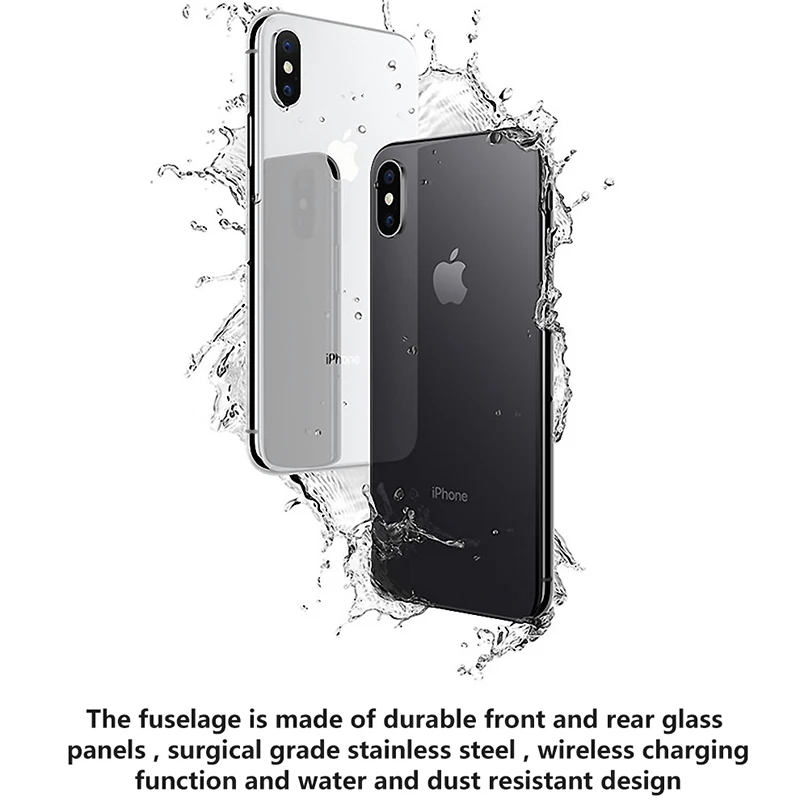 Odklenjeno Apple iPhone X Prvotne Uporablja Telefon 3GB RAM 64/256GB ROM 4G LTE 5.8' Hexa Jedro 12MP iOS 1SIM Kartico Obraz ID Mobilni Telefon