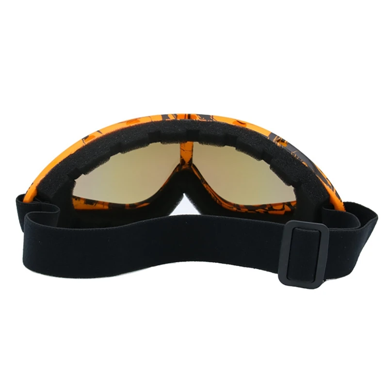 Odrasli Otroci Kolesarska Očala Eno Plast Windproof Smučarska Očala Anti-fog Zaščito pred UV žarki, Pozimi na Prostem Sneg Športnih Očal