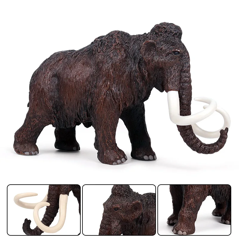 Oenux Original Divje Velikega Mamuta Slon Simulacije Živali Mammut figuric Model Figur PVC Zbiranje Igrač Otroci Darilo