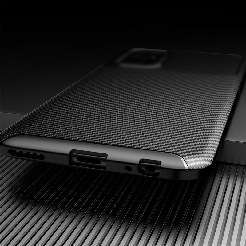Ogljikovih Vlaken Primeru Za Huawei Honor 10X Lite Primeru 9X Lite 9, 9A 9C X10 Max Kritje Mehka Zaščitna Telefon Odbijača Za Čast 10X Lite