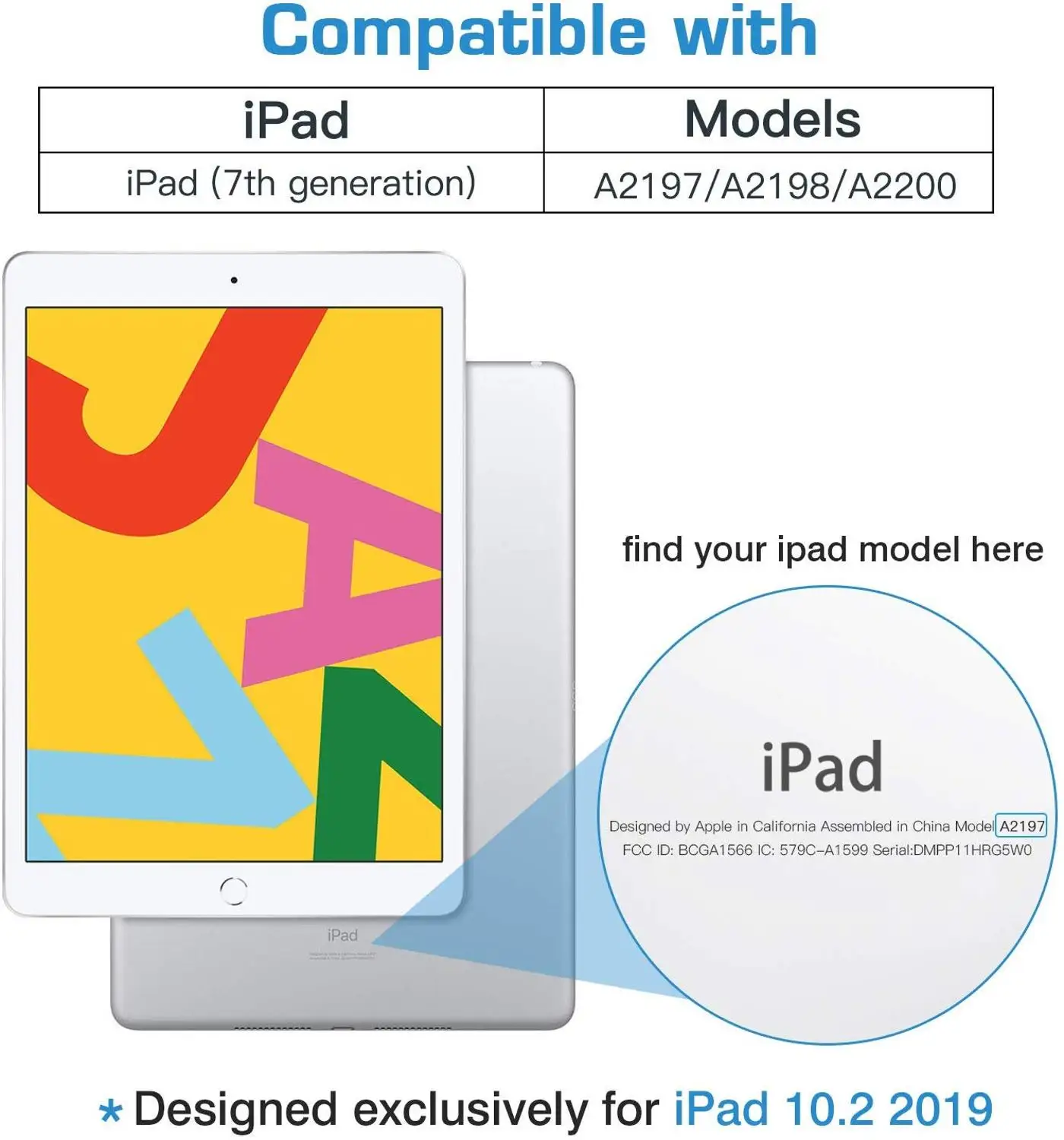 Ohišje za Novi iPad 7. Generacije 10.2