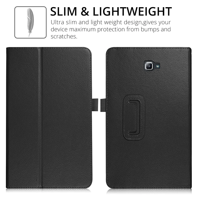 Ohišje za Samsung Galaxy Tab 10.1 2019 T510 T515 SM-T510 SM-T515 Tablet Funda Ultra Slim Magnetno Stojalo Pokrov PU Usnje Ohišje