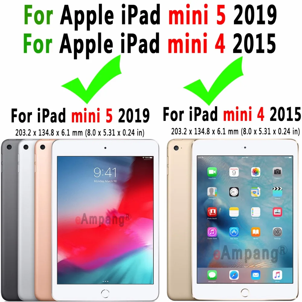 Oklep Silicij Rami Roko Primeru za Apple iPad 4 mini mini 5 2019 7.9 mini4 mini5 Kritje Coque Funda Svinčnik Imetnik