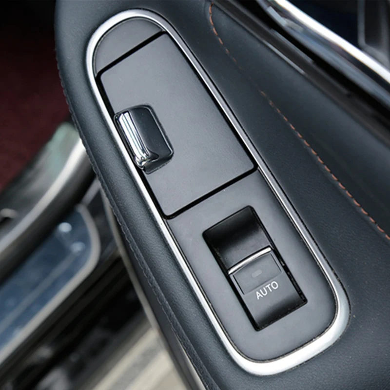 Okno avtomobila Dvigalo Gumb Nalepke za Dekoracijo Notranjosti Styling ABS zaščitni Pokrov Spremembe Pribor Za Toyota Krono S210