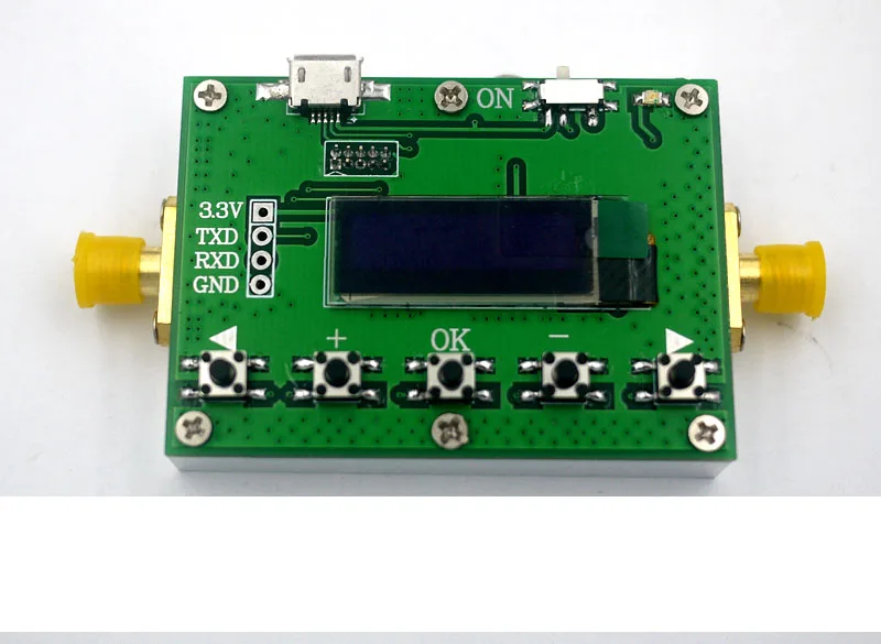 OLED zaslon 6 G programabilni Digitalni attenuator 30DB korak 0.25 DB RF modul