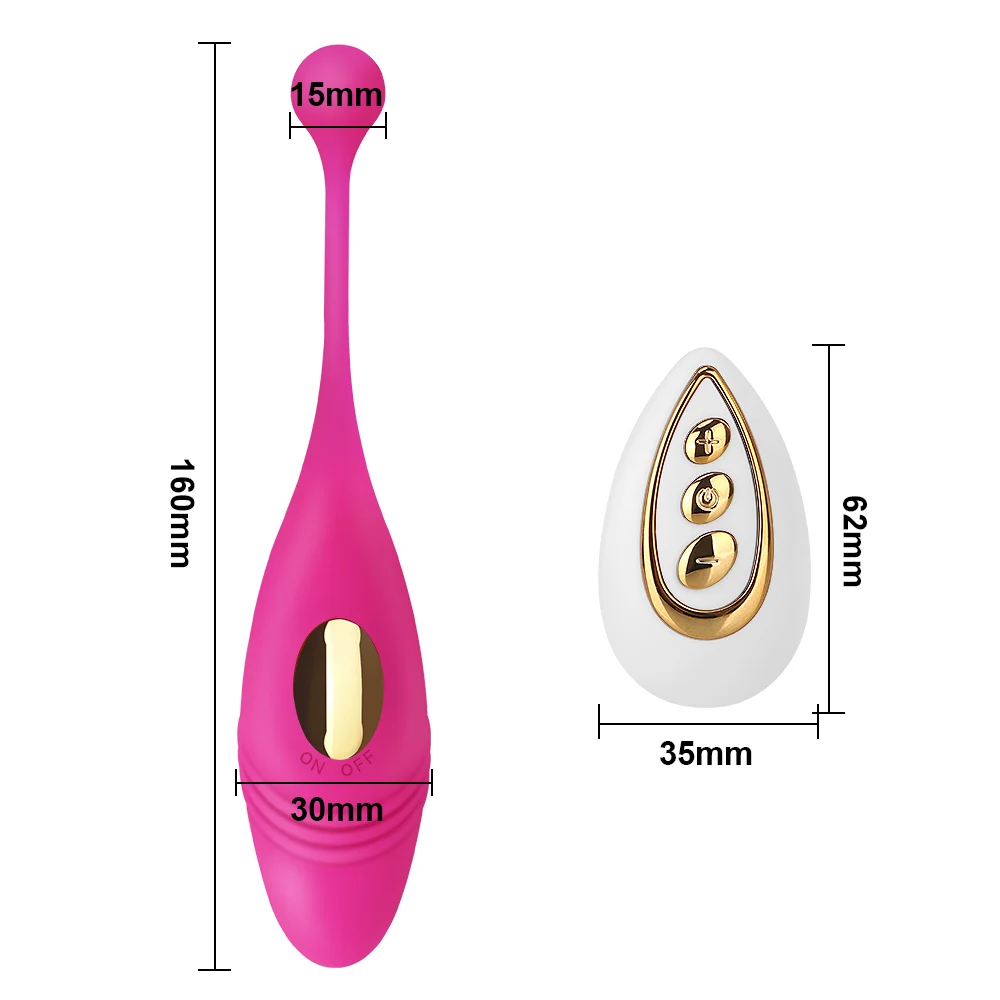OLO 10 Hitrosti Brezžični Daljinski Nosljivi Vaginalne Žogo Vibracijsko Jajce Sex Igrače za Ženske Ženski Masturbator