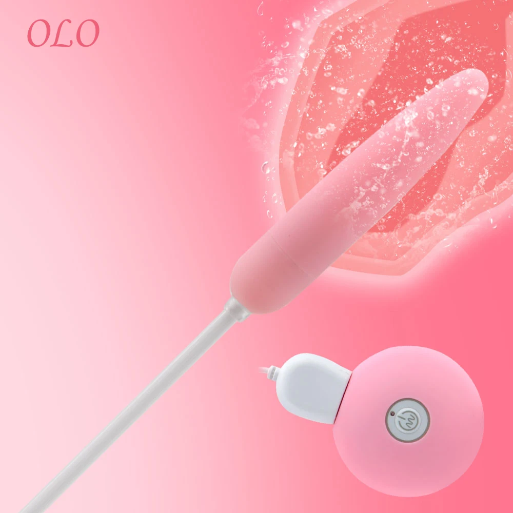 OLO Mini G -Spot Klitoris Massager Penis Čep, Vibrator Vibracijsko Jajce Analni Sex Vagina Igrača za Človeka, Ženska Sečnica Stimulacija