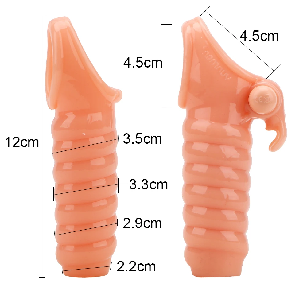 OLO Vibrator Penis Prstan Petelin Massager Penis Širitve Večkratno uporabo Vibracijske Rokav Dildo Extender za Odrasle Izdelkov Spolnih Igrač za Moške