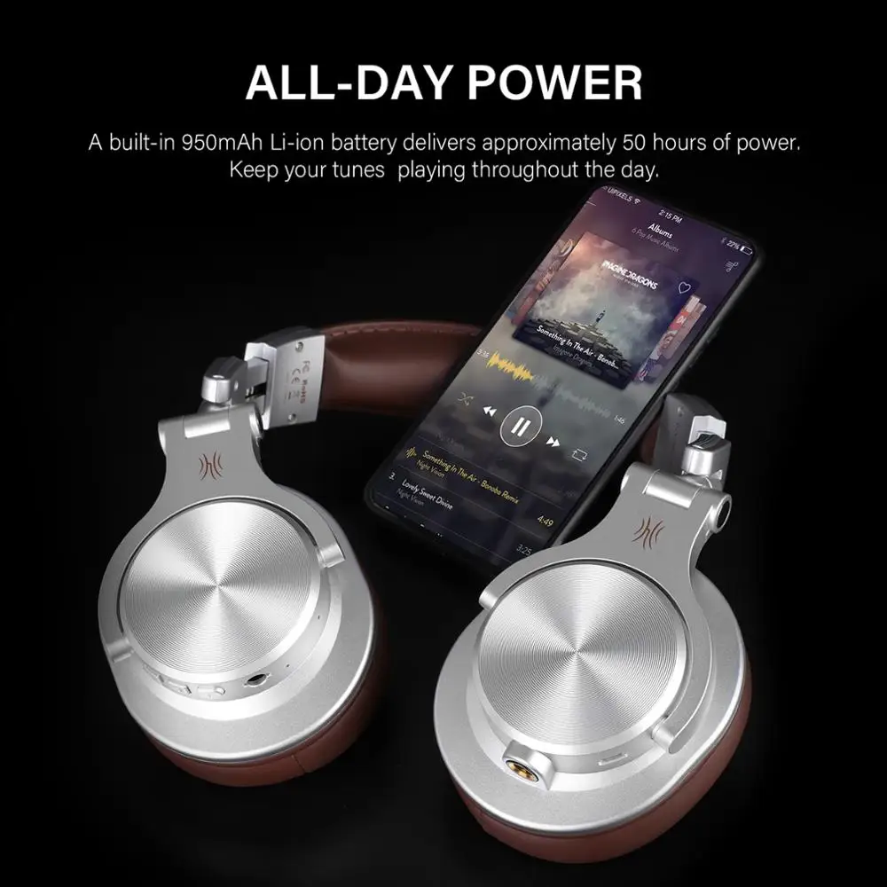OneOdio A70 Fusion Bluetooth 5.0 Slušalke Studio Snemanje Žični/Brezžični Slušalke z Delnico-Vrata Strokovno Spremljanje