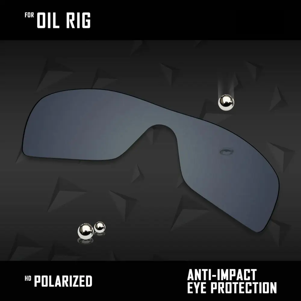 OOWLIT Leče Zamenjave Za Oakley Oil Rig Polarizirana sončna Očala - Več Barv