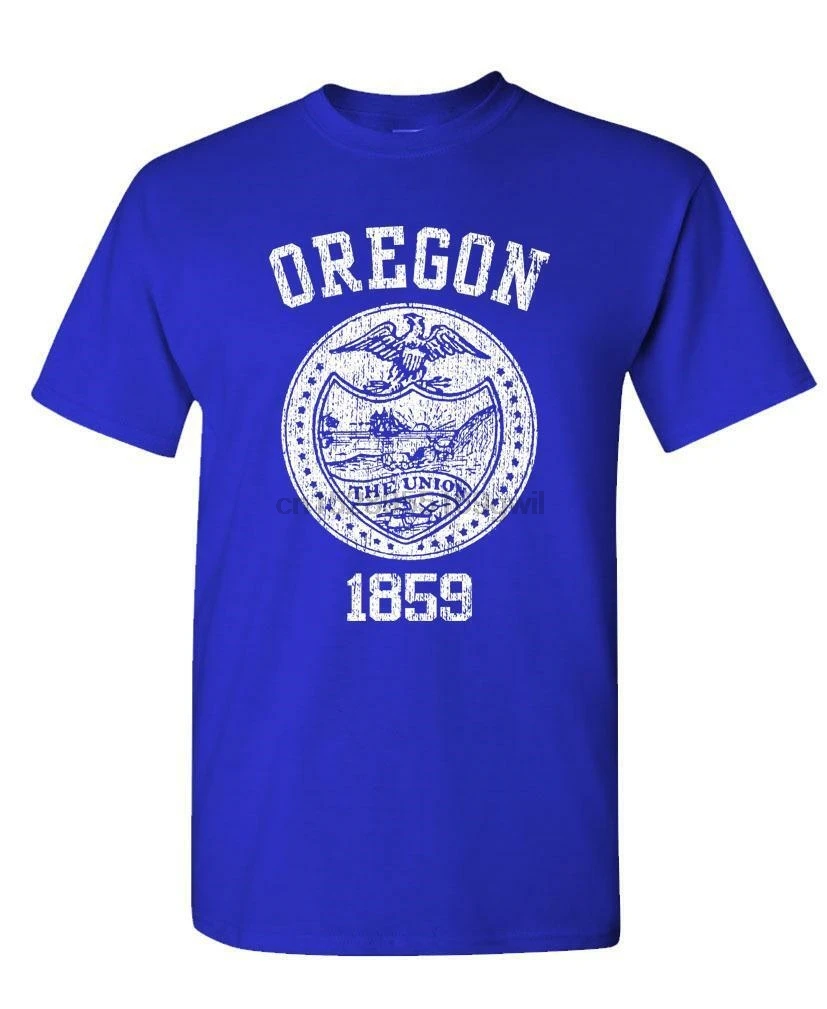 OREGON STATE PEČAT - Unisex Bombaža T-Shirt Tee Majica