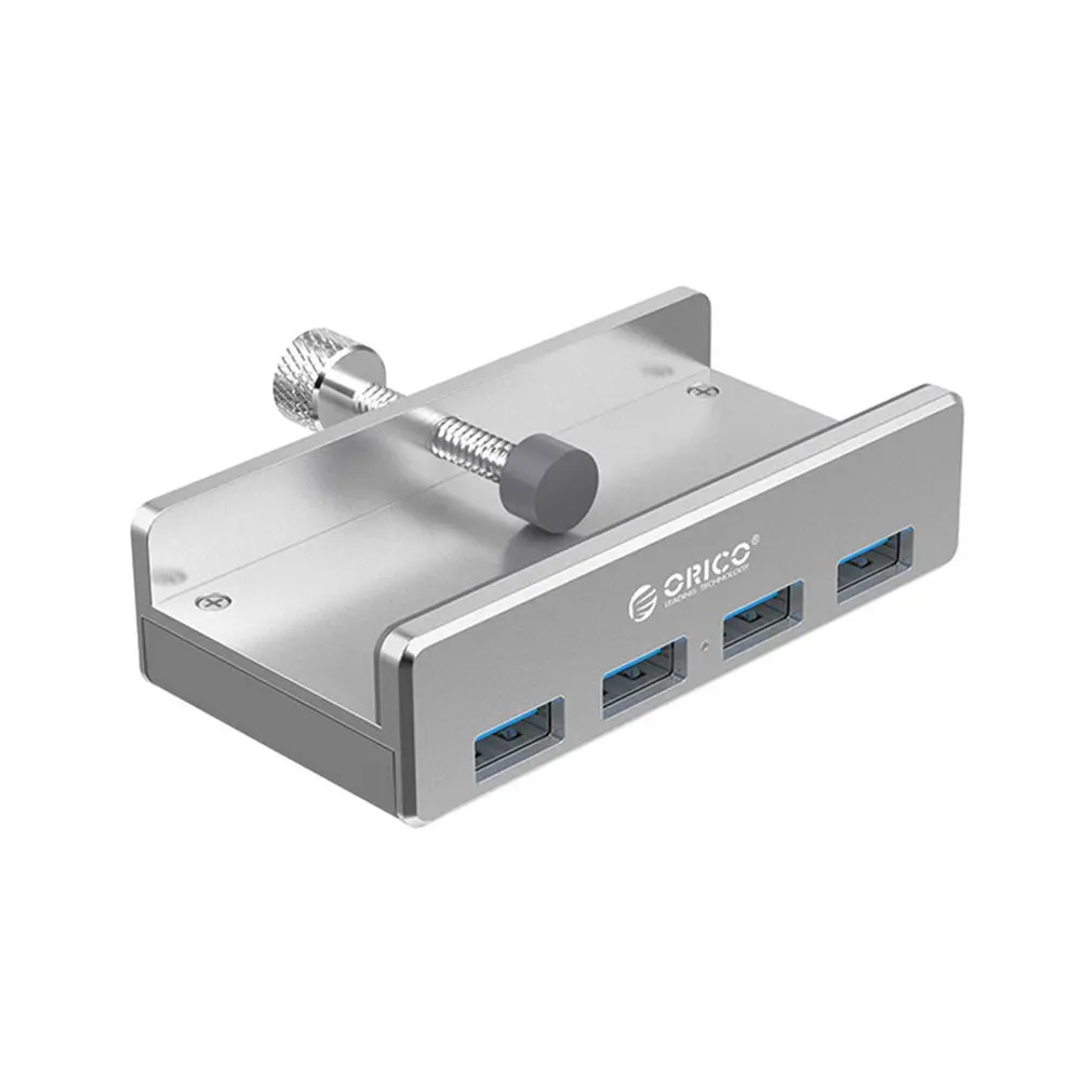 ORICO MH4PU Aluminija 4 Ports USB 3.0 Posnetka-type tocka Za Namizni Prenosni računalnik Posnetek Območju 10-32mm Splitter Adapte Z 100cm Datum Kabel