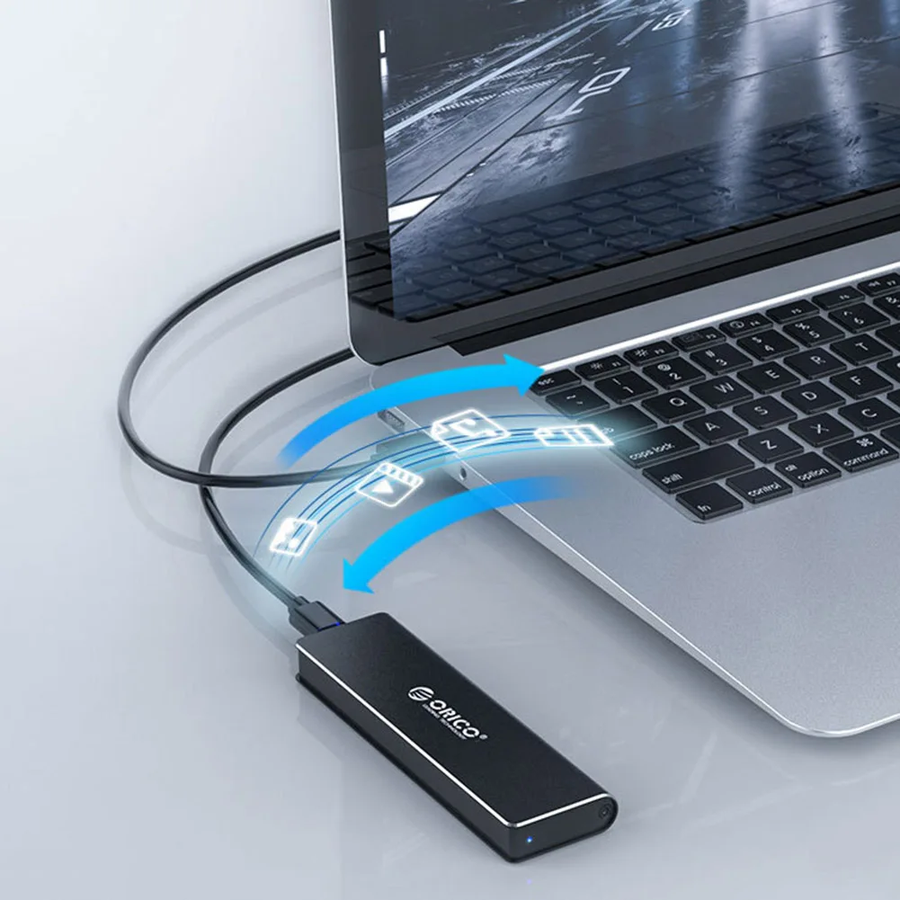 ORICO PEM2-C3 USB3.1 Tip-C, M. 2 SSD Mobilne Ohišje SSD Ohišje Aluminij Zlitine 10Gbps M. 2 NVME Zunanji Trdi Disk Primeru Polje