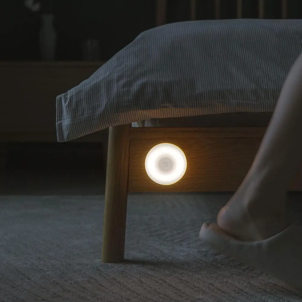 Origianl Xiaomi Mijia Led Indukcijske Night Light 2 Lučka Nastavljiva Svetlost Infrardeči vmesnik Smart Človeško telo senzor z Magnetno bazo