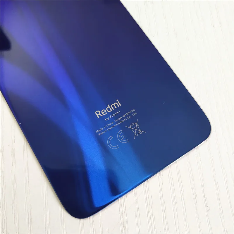 Original 3D Stekla Za Xiaomi Redmi Opomba 7 Note7 Pro Nazaj Zadnja Vrata Stanovanja Zamenjava Pokrovčka Baterije