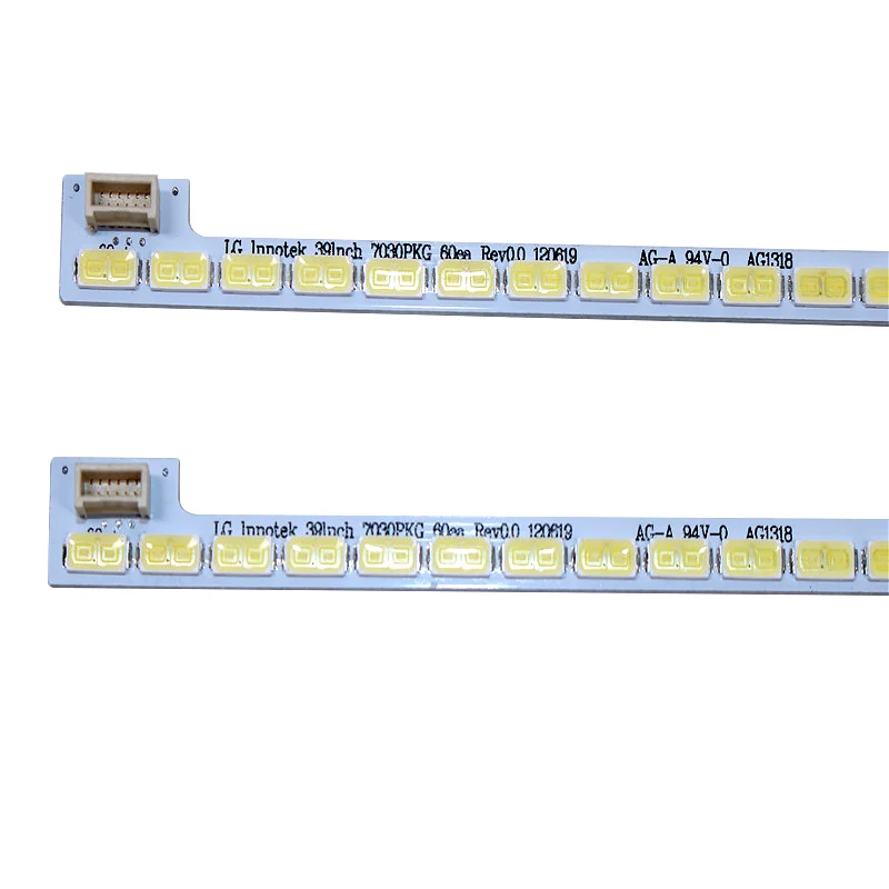 Original 487mm LED Osvetlitvijo trak 60 lučka Za LG Innotek 39 palčni 7030PKG 60ea Rev0.0 T390HVN01.0 73.39T03.003-0-JS1 tv deli
