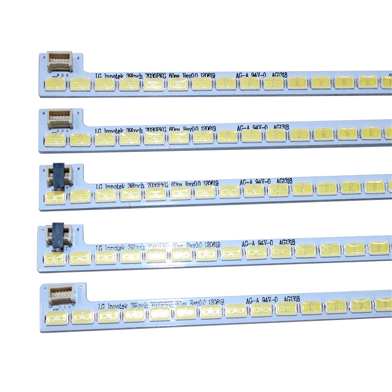 Original 487mm LED Osvetlitvijo trak 60 lučka Za LG Innotek 39 palčni 7030PKG 60ea Rev0.0 T390HVN01.0 73.39T03.003-0-JS1 tv deli
