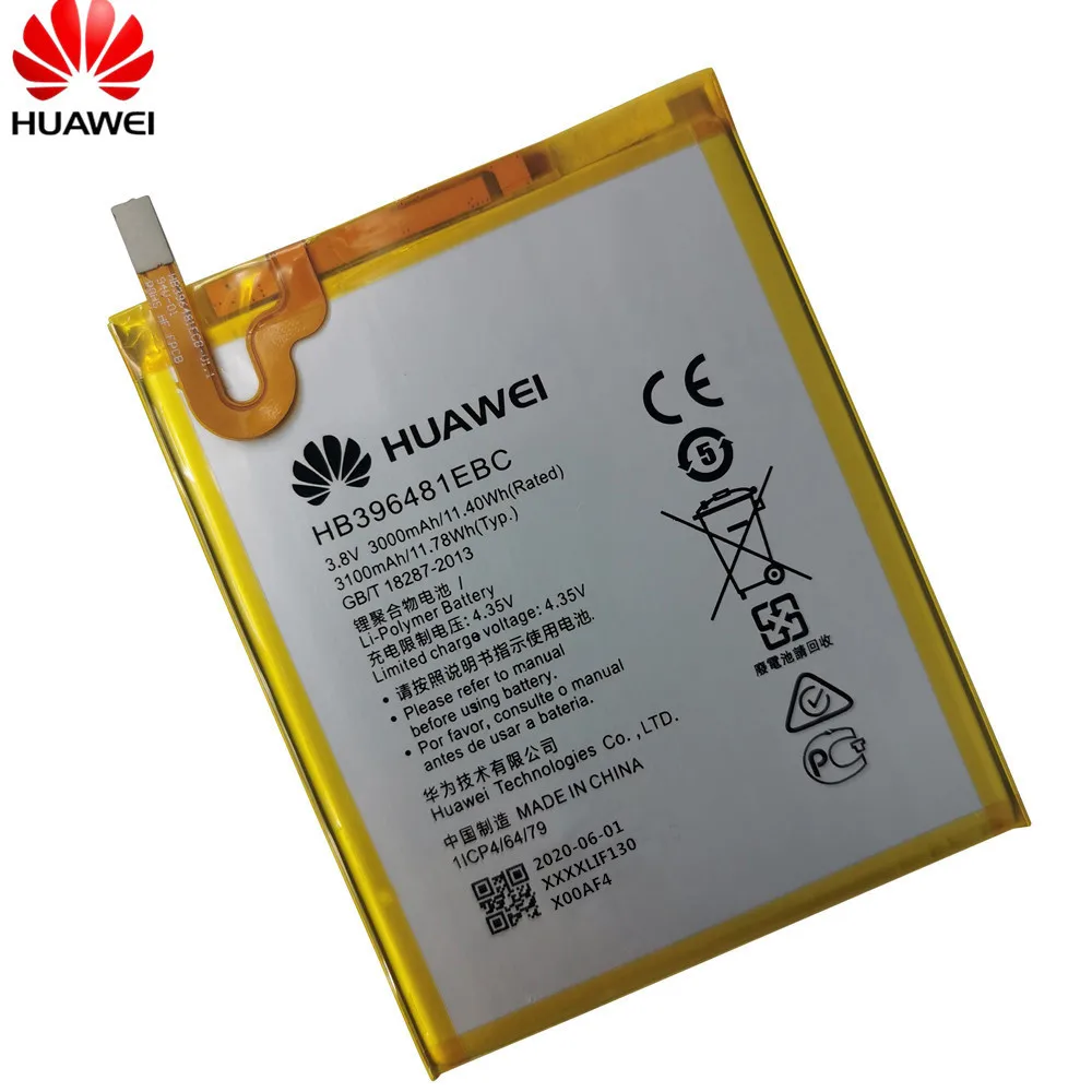 Original baterija HB396481EBC Polnilna Li-ion baterija telefona Za Huawei VZPON G7 PLUS ČAST 5X G8 G8X RIO L03 -UL00/TL00/AL00