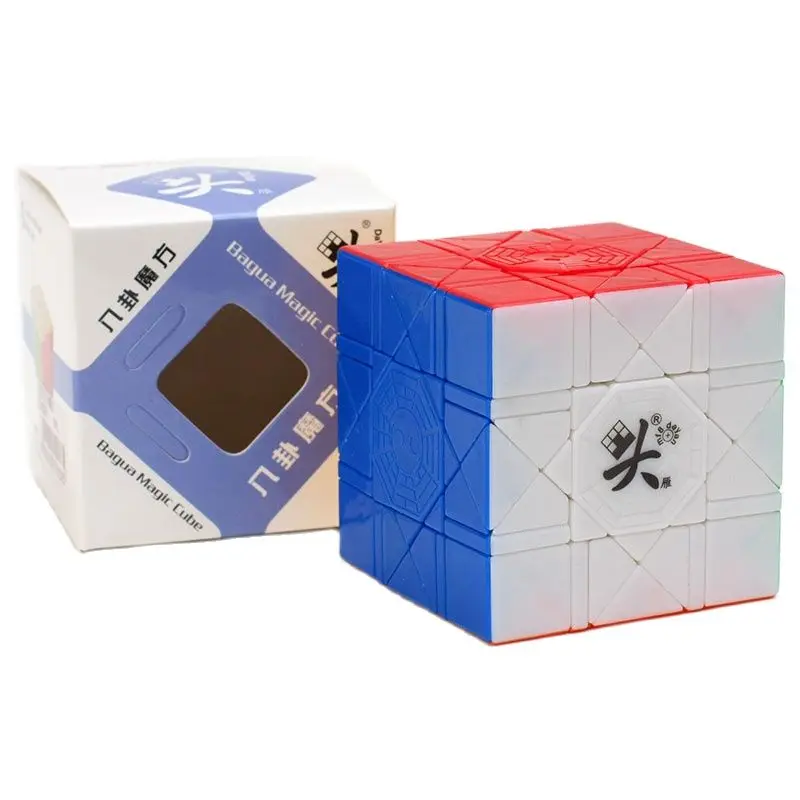 Original Dajan Bagua Magic Cube Zbirka Kocka 6 Os 8 Uvrstitev Stickerless Hitrost Uganke Kocke Izobraževalne Darilo Igrača Igre