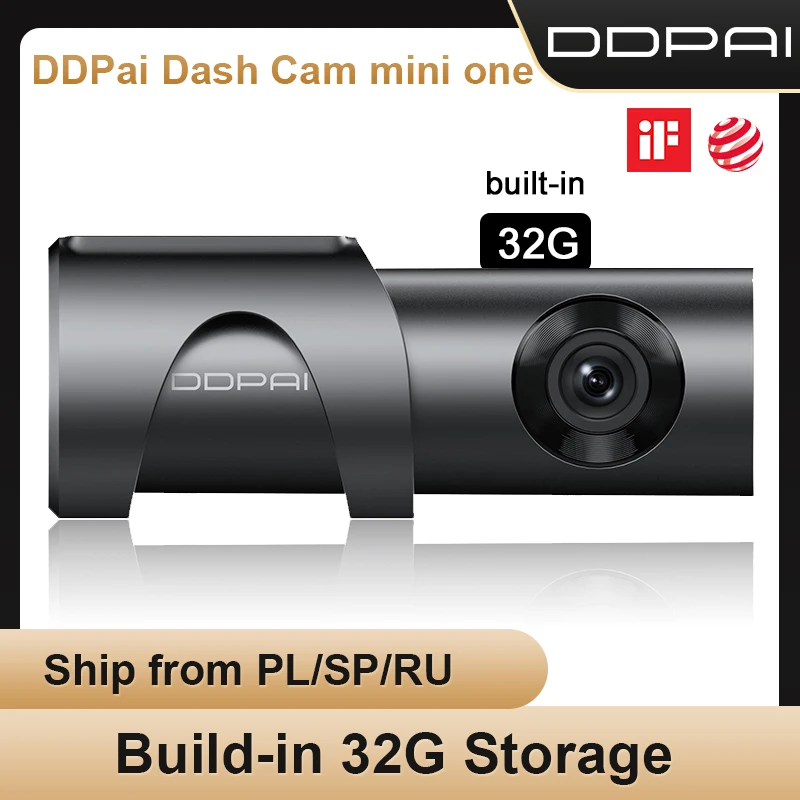Original DDPAI Dash Cam Mini One 1080P Full HD DVR Avto Kamera Android Wifi Auto Drive Vozila, Video kamere 24H Parkiranje Kamera
