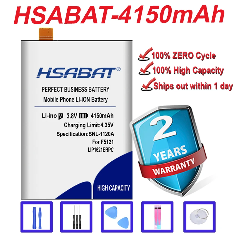 Original HSABAT 4150mAh Baterija za Sony Xperia X F5121 F5122 5.0