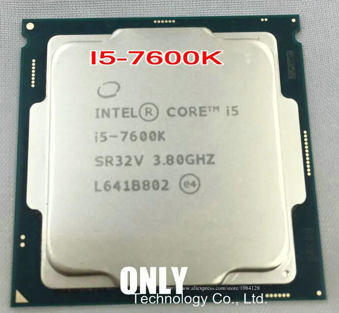 Original Intel Core procesor i5-7600K Quad core 3.80 GHz, 6 MB Predpomnilnika i5 7600K LGA1151 CPU