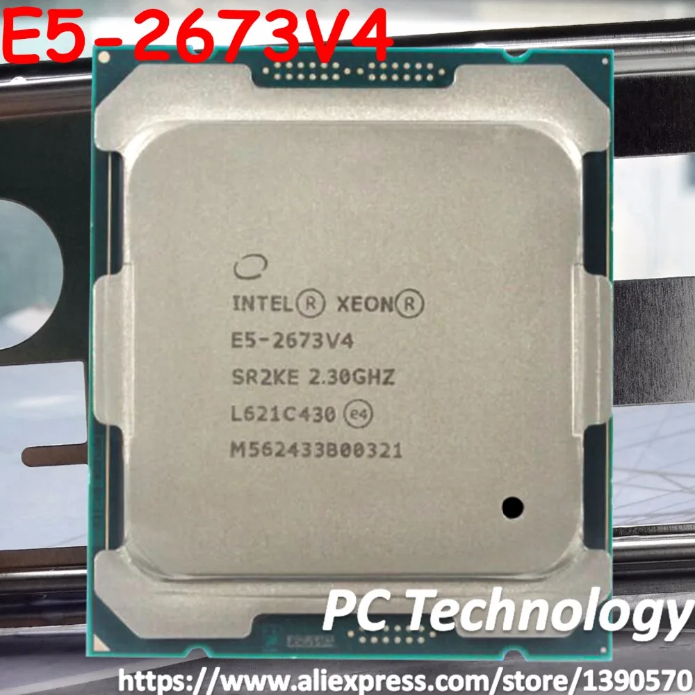 Original Intel Xeon različico OEM E5 2673V4 CPU SR2KE 20-jedra 2.30 GHZ kot 50 mb 14nm LGA2011-3 E5 2673 V4 procesor E5-2673V4