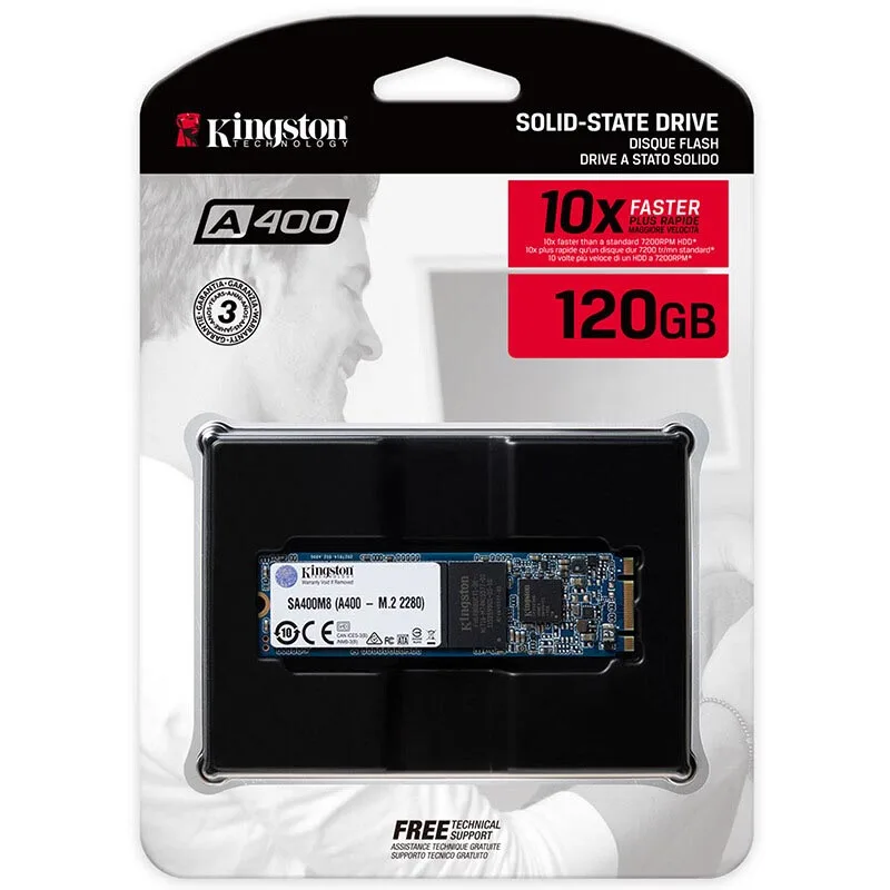Original Kingston A400 SSD Notranji Pogon ssd M. 2 2280 120GB 240GB Trdi Disk HD HDD SSD Za prenosnik Dropshipping