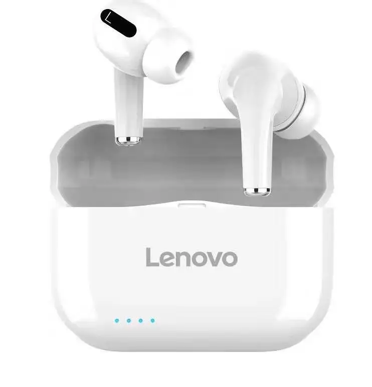 Original Lenovo LP1S TWS Brezžične Slušalke Bluetooth Nadgrajena Različica 5.0 Dual Stereo Touch Kontrole 300mAH za iOS/Android