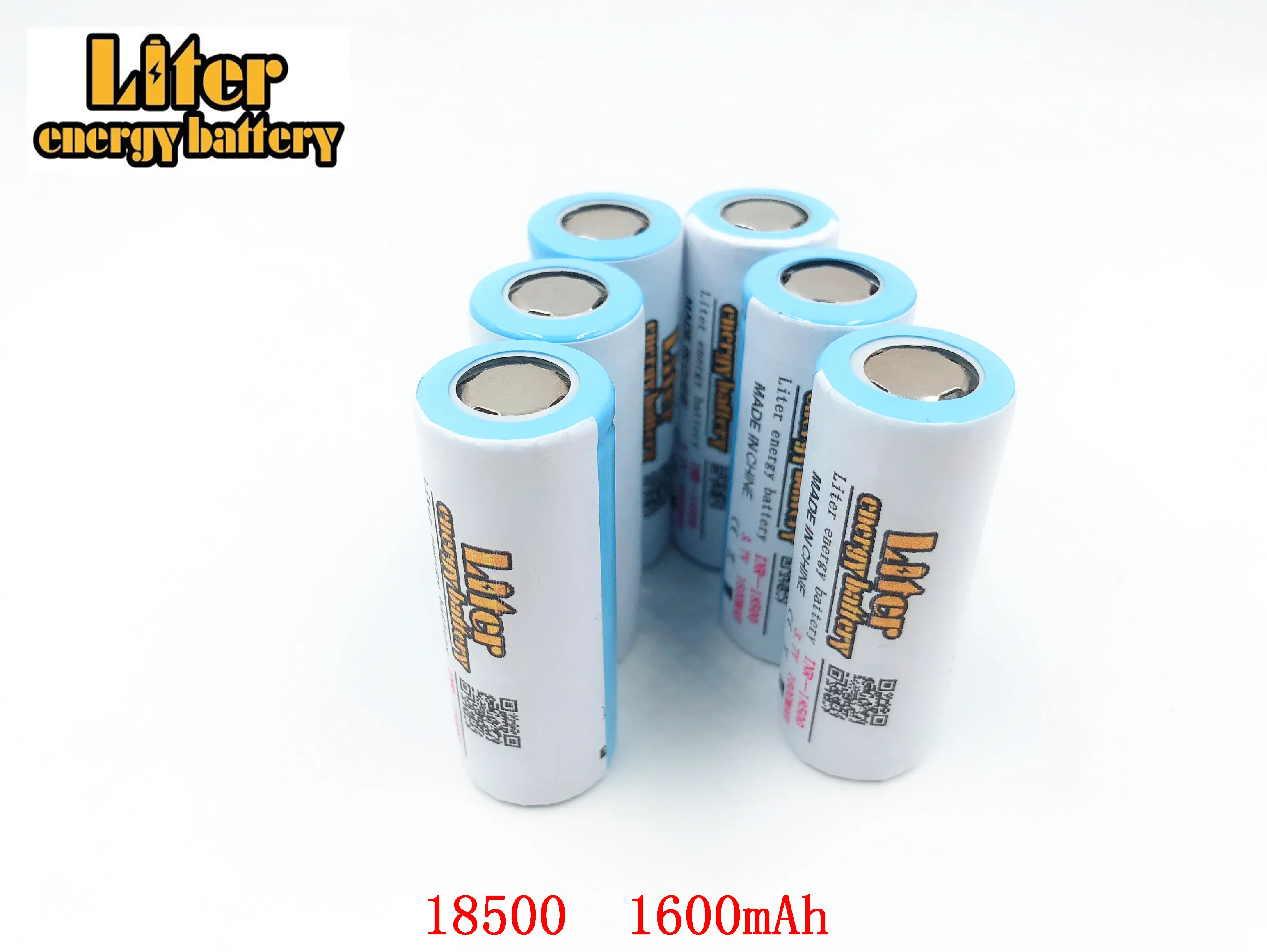 Original Litrski energijo baterije PIS 18500 Baterijo 3,7 V 1600mAh li-ionska Baterija za Polnjenje zaščitna škatla za shranjevanje