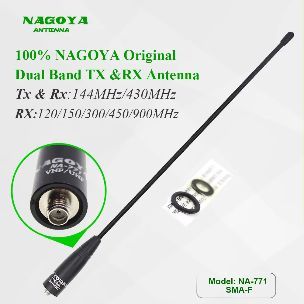 Original NAGOYI Dual Band anteno NA-771 GURS-F GURS-M BCN primerni za Baofeng UV-5R UV-82 UV-3R VX-3R VX-7R Dual band anteno
