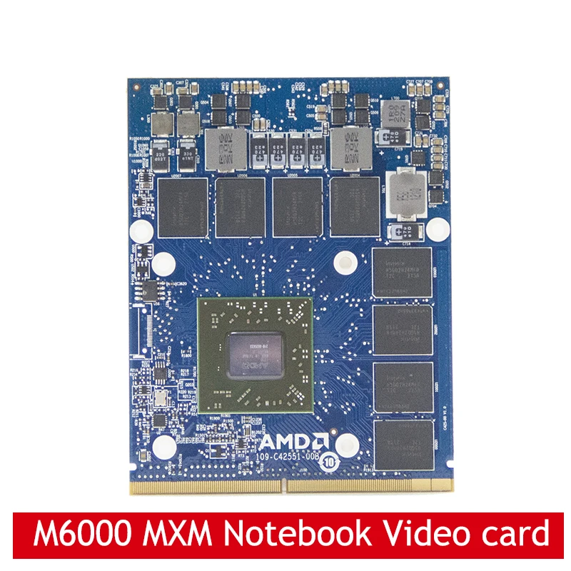 Original Novo Za AMD FirePro Prenosni računalnik Grafično Kartico M6000 MXM Prenosni Video kartice, DDR5 2G(216-0835033)