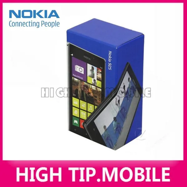 Original Odklenjena Nokia Lumia 925 Mobilni Telefon Windows 4.5 palčni zaslon na Dotik za 8,7 MP WIFI GPS 16GB prenovljen ping