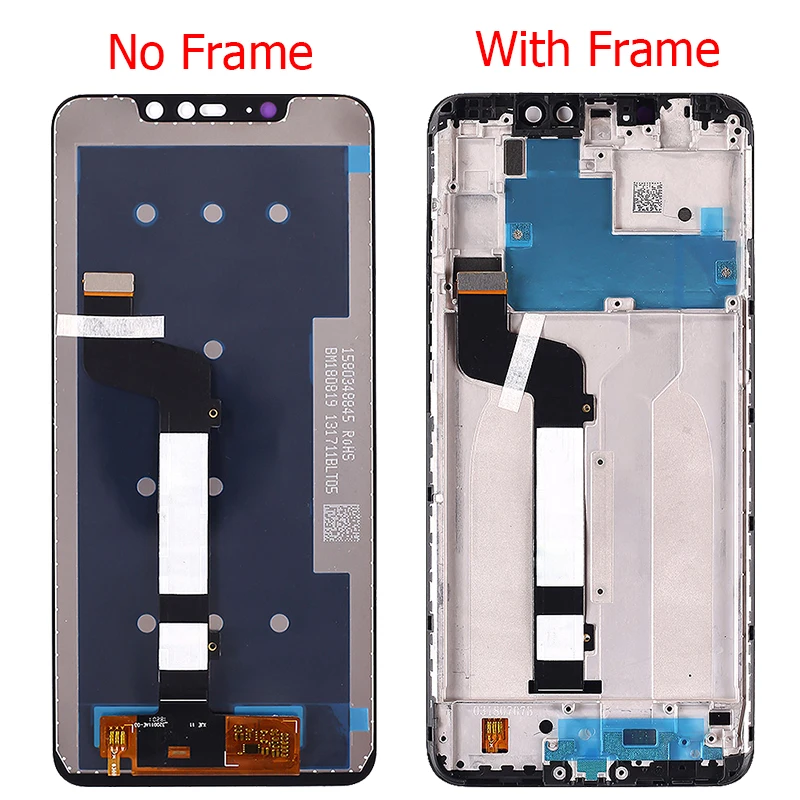 Original Redmi Opomba 6 Zaslonu Za Xiaomi Redmi Opomba 6 Pro LCD Z Okvirjem 10 Dotik 6.26