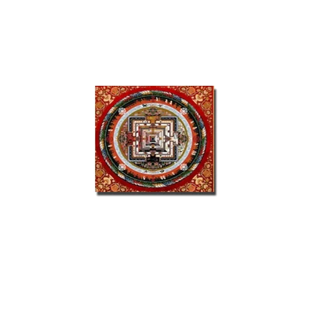 Original Tibera Buddhist Mandala Thangka Dekorativni Doma Dekor Za Steno Dnevne Sobe Umetniških Fotografij, Plakatov In Fotografij Umetnine