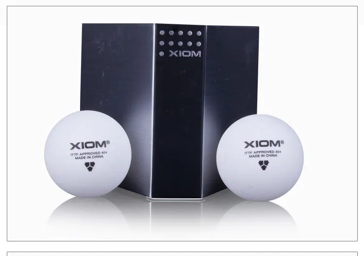 ORIGINAL Visoke Kakovosti XIOM 3 Star 40+ POLI Nemoteno Žogo Namizni Tenis žogo / ping pong žogo 2boxes/veliko 12pcs Brezplačna Dostava